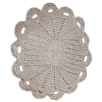 Full Crochet Knitted Bath Mat